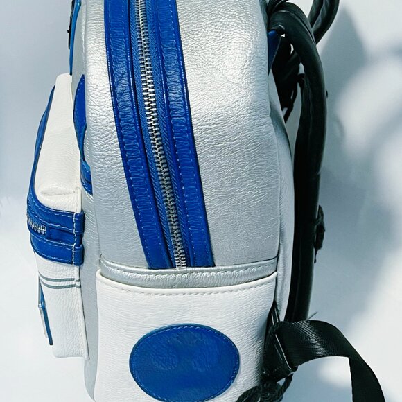 Rare Loungefly R2-D2 Mini Backpack Disney Parks Star Wars 2021 Droid Bag main image 5